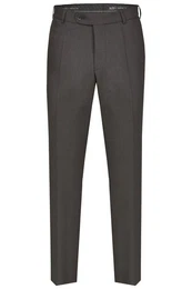 aubi: Stoffhose aubi Perfect Fit Herren Sommer Businesshose Anzughose Cool Finish Flat Front Modell 26