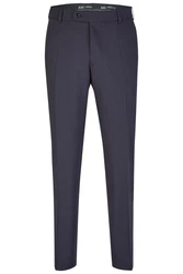 aubi Stoffhose Perfect Fit Herren Sommer Businesshose Anzughose Modell 26 Dunkelblau/Grau/Hellblau