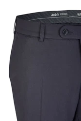 aubi Stoffhose Perfect Fit Herren Sommer Businesshose Anzughose Modell 26 Dunkelblau/Grau/Hellblau