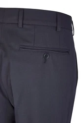 aubi Stoffhose Perfect Fit Herren Sommer Businesshose Anzughose Modell 26 Dunkelblau/Grau/Hellblau