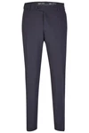 aubi Stoffhose Perfect Fit Herren Sommer Businesshose Anzughose Modell 26 Dunkelblau/Grau/Hellblau