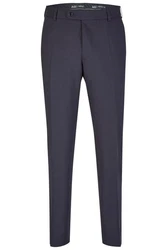aubi Stoffhose Perfect Fit Herren Sommer Businesshose Anzughose Modell 26 Dunkelblau/Grau/Hellblau