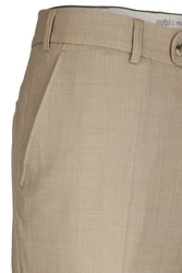 aubi Stoffhose Perfect Fit Herren Sommer Businesshose Anzughose Modell 26 Khaki/Beige