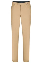 aubi: Stoffhose aubi Perfect Fit Herren Sommer Hose Baumwollhose High Flex Broken Twill Modell 577