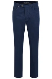 aubi: Stoffhose aubi Perfect Fit Herren Sommer Hose Baumwollhose High Flex Broken Twill Modell 577