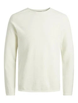 JACK & JONES JJEHILL Knit Crew Neck Pullover 