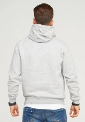 SOULSTAR Kapuzensweatshirt DAKAR Grau/Hellgrau