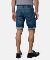 Pierre Cardin 5-Pocket Jeans PIERRE CARDIN LYON BERMUDA (34520) blau (6828)