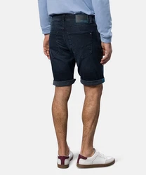 Pierre Cardin 5-Pocket Jeans PIERRE CARDIN LYON BERMUDA (34520) blau/schwarz (3452080356807)