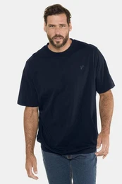 T-Shirt T-Shirt Basic Bauchfit Halbarm XXL bis 10XL
