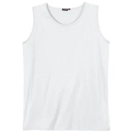 Muscleshirt Groe Gre Basic Herren Muskelshirt Fashion wei