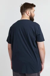 !Solid T-Shirt SDMingo Dunkelblau/Grau