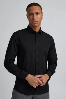 Casual Friday Businesshemd 'Palle' Schwarz