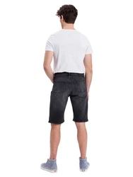 CROSS JEANS Jeansshorts LEOM Grau/Dunkelgrau/Schwarz/Dunkelblau