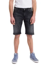CROSS JEANS Jeansshorts LEOM Grau/Dunkelgrau/Schwarz/Dunkelblau