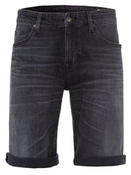 CROSS JEANS Jeansshorts LEOM Grau/Dunkelgrau/Schwarz/Dunkelblau