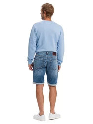CROSS JEANS Jeansshorts LEOM Blau/Hellblau