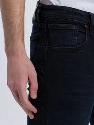 CROSS JEANS Slim-fit-Jeans Damien Dunkelblau