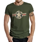 GASOLINE BANDIT T-Shirt US Army USAF Dunkelgrün