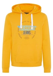 Oklahoma Jeans Kapuzensweatshirt Gelb