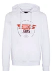 Oklahoma Jeans Kapuzensweatshirt Weiß/Hellblau/Creme/Gelb/Schwarz