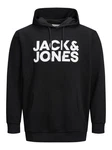 Jack & Jones Plus Sweatshirt JJEcorp Schwarz (6480)