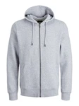 Jack & Jones Langarmshirt Grau/Hellgrau
