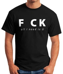 MoonWorks Print-Shirt Herren Spruch T-Shirt Schwarz