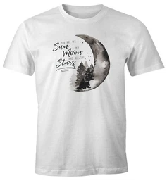 Print-Shirt Herren T-Shirt You are my sun, my moon and all the stars Liebe Spruch Love Quote Geschenk mit Print