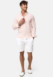 Indicode Langarmhemd Brayden Rosa