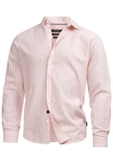 Indicode Langarmhemd Brayden Rosa
