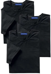 T-Shirt (3er-Pack) garantiert formbestndig, der Klassiker fr drunter