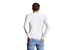 SCHIESSER REVIVAL T-Shirt Herren Shirt Karl Heinz Weiß/Grau/Dunkelblau/Creme