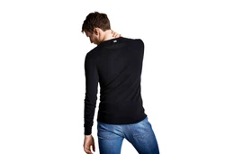 SCHIESSER REVIVAL T-Shirt Herren Shirt Karl Heinz Dunkelblau/Schwarz