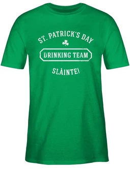 Shirtracer T-Shirt St. Patrick's Day Drinking Team Slinte Shirtracer T-Shirt St. Patrick's Day Drinking Team Slinte