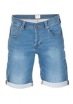 MUSTANG Jeansshorts Herren Chicago Real X Regular Fit Blau/Hellblau