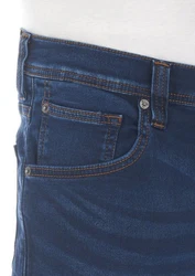 MUSTANG Jeansshorts Herren Chicago Real X Regular Fit Blau/Dunkelblau/Hellblau