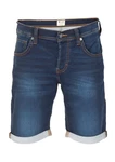 MUSTANG Jeansshorts Herren Chicago Real X Regular Fit Blau/Dunkelblau/Hellblau