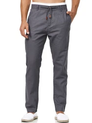 Indicode Veneto Herren Stoffhose Dunkelgrau/Hellgrau/Grau/Khaki