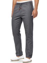 Indicode Veneto Herren Stoffhose Dunkelgrau/Hellgrau/Grau/Khaki