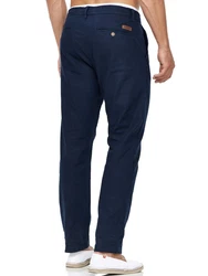 Indicode Veneto Herren Stoffhose Navy