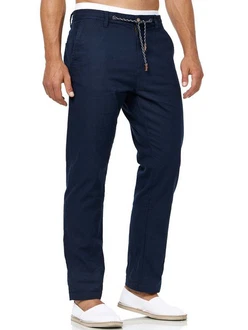 Indicode Veneto Herren Stoffhose Navy Indicode Veneto Herren Stoffhose Navy