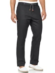 Indicode Veneto Herren Stoffhose Schwarz