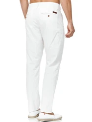 Indicode Veneto Herren Stoffhose Grau/Creme/Weiß/Khaki/Hellgrau