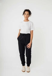 MELA Cargohose ARITE Schwarz/Beige/Dunkelblau