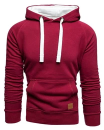 Kapuzenpullover LANSING Kapuzenpullover Herren Basic Kontrast Sweatjacke Pullover Hoodie Sweatshirt