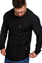 Sweatshirt Gresham Sweatshirt Herren Basic Kontrast Sweatjacke Pullover Hoodie Kapuzenpullover