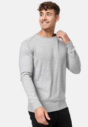 Indicode Herren Gamal Strickpullover O-Neck Pulli 