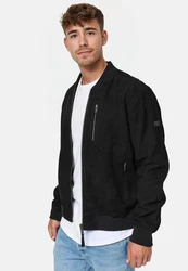 Indicode Winterjacke Maddoc Schwarz/Grau