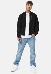 Indicode Winterjacke Maddoc Schwarz/Grau
